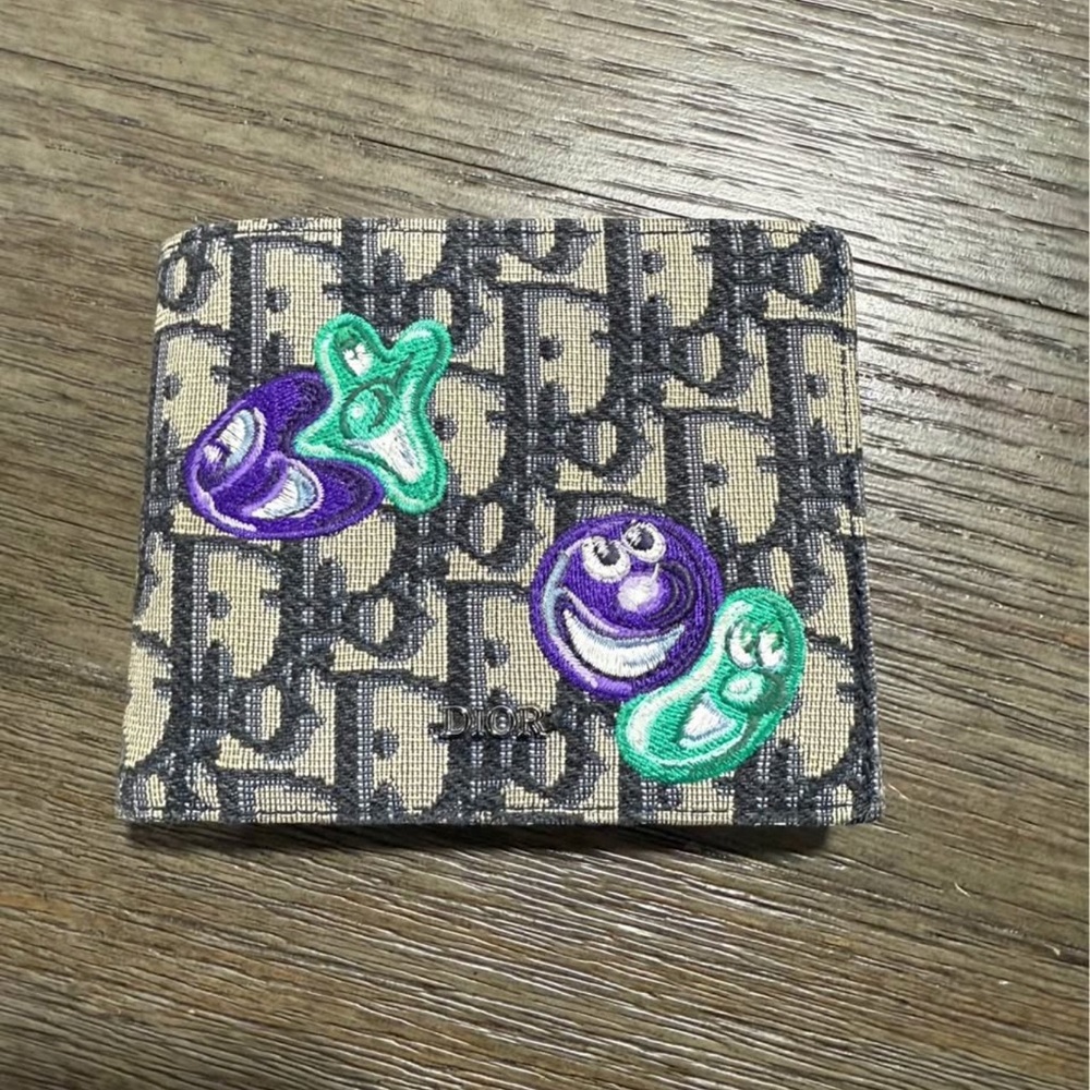 Dior x Kenny Scharf wallet